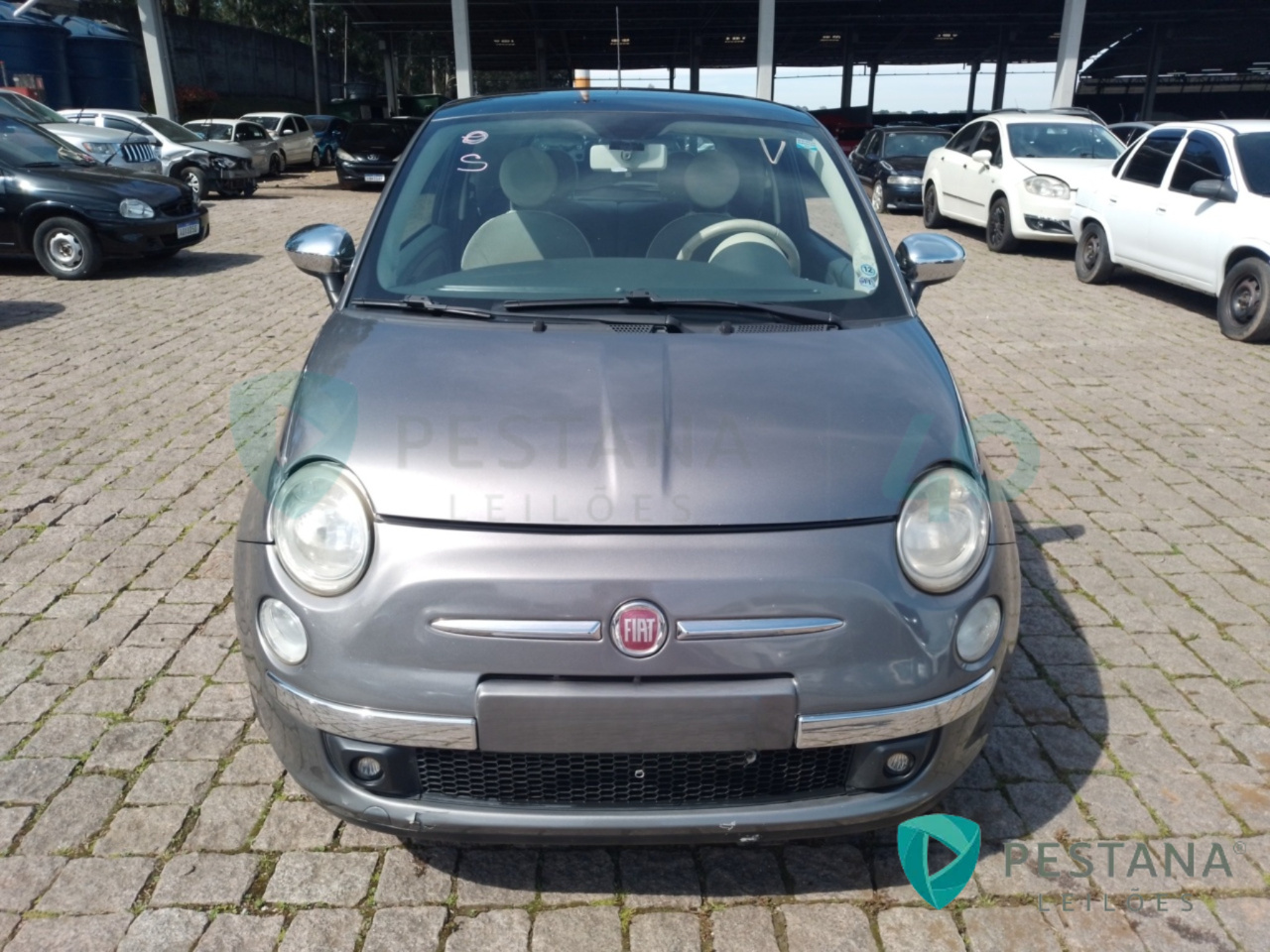 LOTE 40 FIAT/500 LOUNGE DUAL GASOLINA 2009/2010